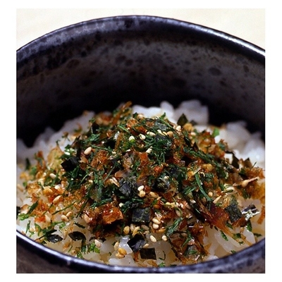 Alga di Nori secca miscela di sesamo Furikake Bonito condimento in polvere Nori Komi stile normale