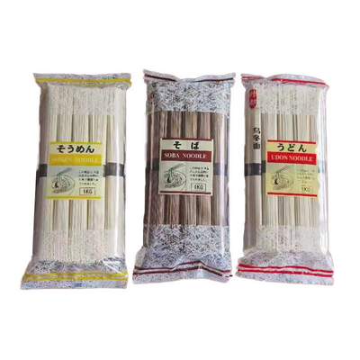 Noodle secche di Udon 100% Nutrizione sana Noodle OEM biologiche