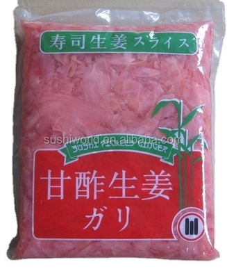 Processo con aceto Sushi in aceto bianco rosa giapponese Zenzero per coltivazione all'aria aperta Tipo