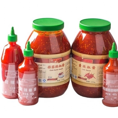 Sapori di chili conservati Sriracha dolce Salsa di chili caldo e contenuto ragionevole
