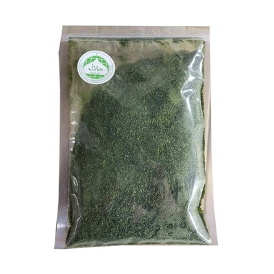 Cibo ricco di fibre alghe secche lavanda verde Aonori Ulva Lactuca in polvere Formaggio o zuppa