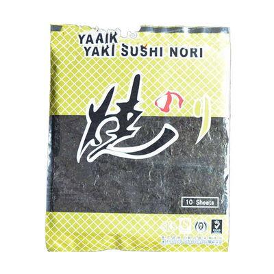 Alghe secche imballaggio Sushi Nori 50 fogli Alghe di alta qualità per 24 mesi