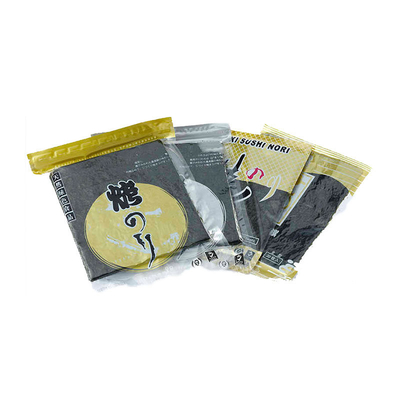 Colore verde scuro 100 fogli Di diverso grado Alghe marine asciutte arrostite Sushi Nori Ingredienti no