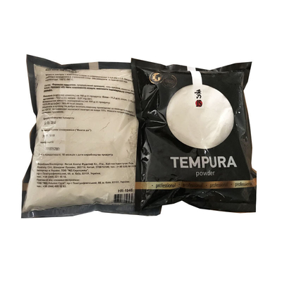 Farina di frumento giapponese in vrazza fritta croccante con rivestimento assortito Tempura in polvere per cucinare