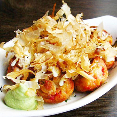 Pesce secco Bonito Fiocchi di pesce Takoyaki a sfera Pesce secco Bonito Fiocchi di pesce BQF Processo di congelamento