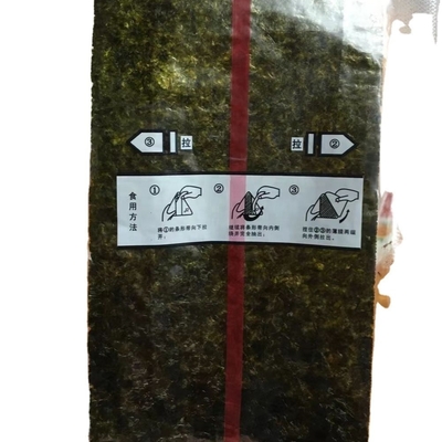 Triangolo Temaki Sushi Rice Roll Wrapper Alghe arrosto Onigiri Nori dal Jiangsu