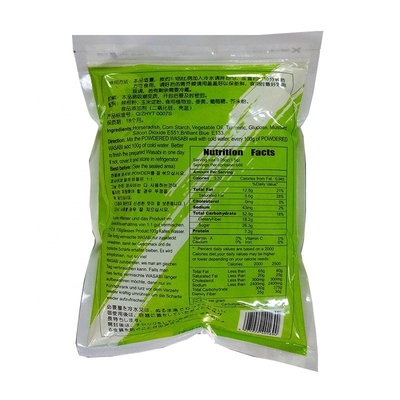 Salsa Wasabi in polvere rafano in polvere Senape verde 1 kg Ingredienti giapponesi piccanti Kosher
