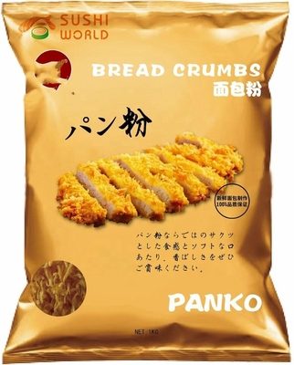 Fornitura Organico Panko Giapponese Rotti di pane 1Kg Nome di produzione Contenuto Bianco Giallo