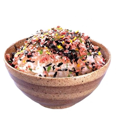 Autentica miscela di sesamo di alghe secche giapponesi Furikake Bonito Nori Komi in polvere