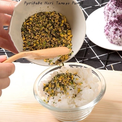 Autentica miscela di sesamo di alghe secche giapponesi Furikake Bonito Nori Komi in polvere