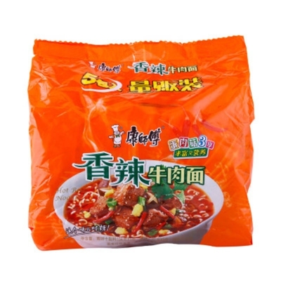 Noodle secche Fornitori cinesi di fast food Noodle Master Kong Noodle istantanee