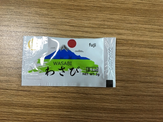 43 g sacchetto di polvere di Wasabi con tipologia di conservazione normale e contenuto di sostanze organiche
