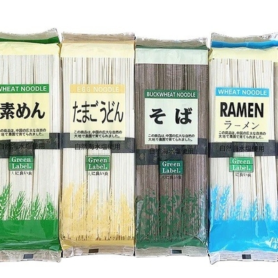 Halal OEM Udon Soba Somen Ramen Noodles essiccati con 24 mesi di conservazione