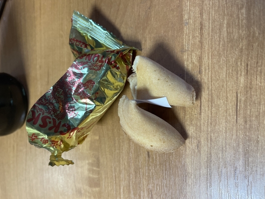 Biscotti di fortuna per incoraggiamento quotidiano
