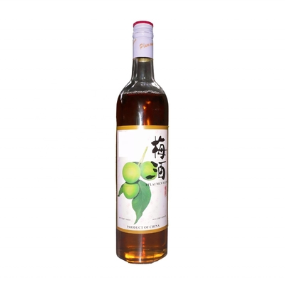 Confezione personalizzata fermentata Vino di prugna verde da 12 gradi 330 ml proveniente dalla provincia del Fujian