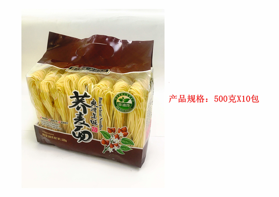 454g Uova secche Noodle Uova gamberetti Grano saraceno Yam in fette per gli appassionati di noodle in tutto il mondo