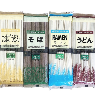 SOBA OEM Udon secco Soba Somen Ramen Noodle per acquirenti a basso contenuto di sodio