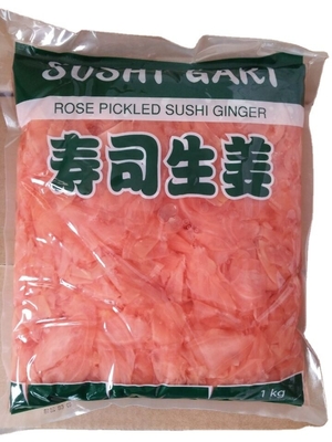 Processo di conservazione dell'acqua Sushi dolce in salamoia Zenzero in massa per le prelibatezze giapponesi