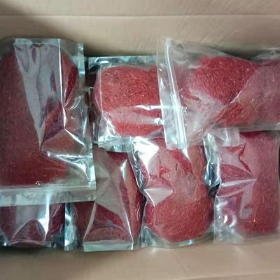 Filamenti di seta di pepe rosso allungato secco sottile tritato per le esigenze del cliente