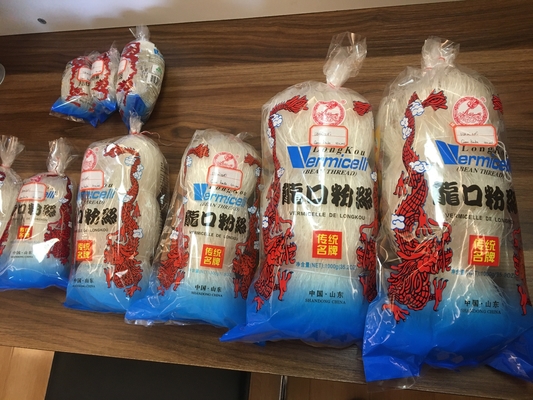 Vermicelli Cereali grossolani di tipo fagiolo filo di riso dolce stile orientale fagiolo a basso contenuto di grassi borsa verde imballaggio SHANDONG Fagiolo Mung