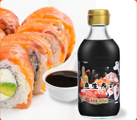Servizio unico Salsa di soia di Sashimi leggera e brillante per sushi giapponese Durata di conservazione 12 mesi