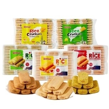 300G*12/CTN Sushi Rice Cracker Snack o Ingredienti di Canola per la vostra dispensa del ufficio