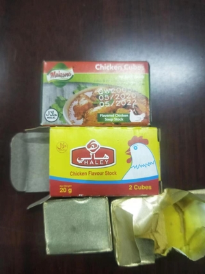 Saporosa zuppa di condimenti di miso in forma liofilizzata per condimenti con spezie miste gialle