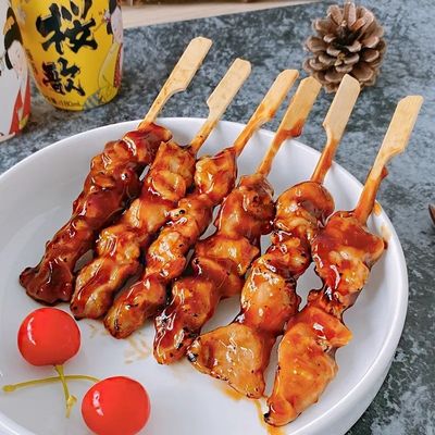 1 kg di pollo grigliato a basso peso di sale Yakitori per bancarelle giapponesi
