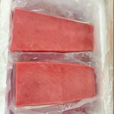 Shandong Frozen Yellowfin Tuna Loin 0.4/0.6/0.8kg Sashimi Grade Maguro per l'indirizzo