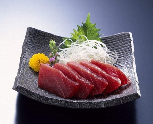 Shandong Frozen Yellowfin Tuna Loin 0.4/0.6/0.8kg Sashimi Grade Maguro per l'indirizzo