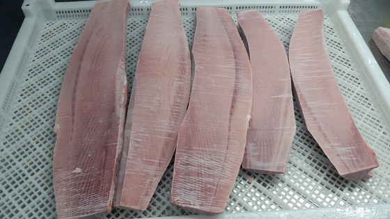 Shandong Frozen Yellowfin Tuna Loin 0.4/0.6/0.8kg Sashimi Grade Maguro per l'indirizzo