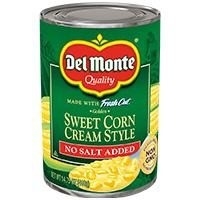 130 g 425 g 850 g di mais dolce in scatola per una semplice e comoda cottura a vapore