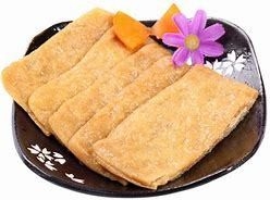 FROZEN AJITSUKE SOYABEAN CURD HACCP Certificato Inari Tofu con condimenti tradizionali