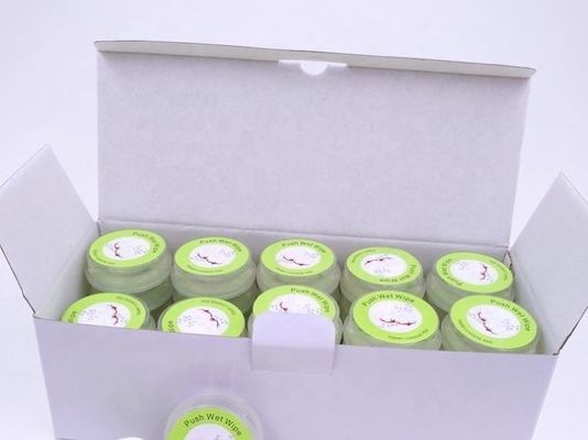 Comodo Push Clean Round Magic Disposable Wet Towel Napkin Tissue per la casa/cucina