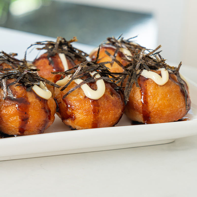 Deliziosa palla di polpo Takoyaki congelata per comodità e autenticità