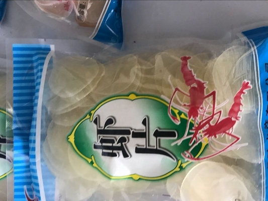 Snack sui frutti di mare Snack Halal Cracker di gamberetti con ingredienti normali Una combinazione perfetta