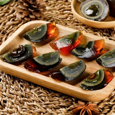 Indirizzo Shandong Uovo di papera in conserva Uovo di secolo con ingredienti normali