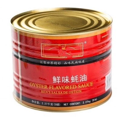 700 g/2,27 kg/6 kg di salsa d'ostrica cinese Perfetta per cucinare Ingredienti normali