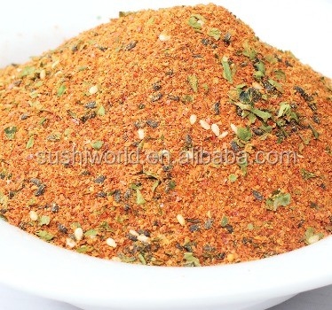 Prova la miscela perfetta di peperoncino rosso secco e polvere di Shichimi Nanami Togarashi